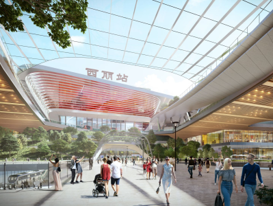 国内最大的轨道交通换乘站来了！深圳西丽综合交通枢纽设计方案出炉
