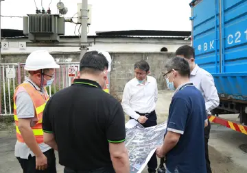 马田街道群防群策全力做好暴雨防汛工作