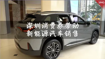 深圳消费券带动新能源汽车销售