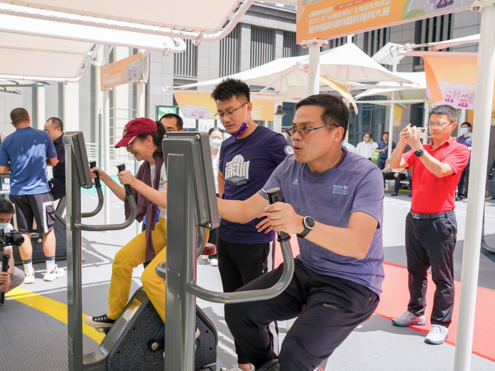 全市30处赛场，市民可随时就近参赛！深圳创新举办首届室外智能健身器材健身大赛