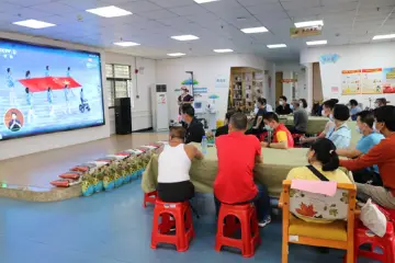 马田街道开展第三十二次全国助残日活动，号召职康中心会员共做文明人