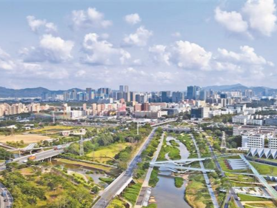 清水碧道 生态绿廊 深圳河流串起城市新风景线