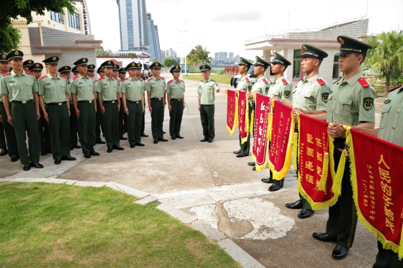 广东武警总队第二支队图片