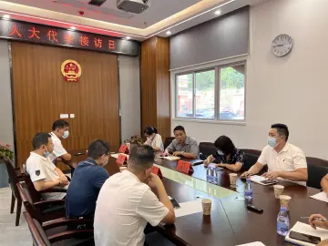 公明人大代表社区联络站开展接访活动