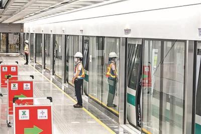 地铁6号线支线全线热滑成功，计划年内开通