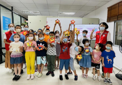 童心向党·喜迎二十大|紫荆社区开展儿童红色主题教育