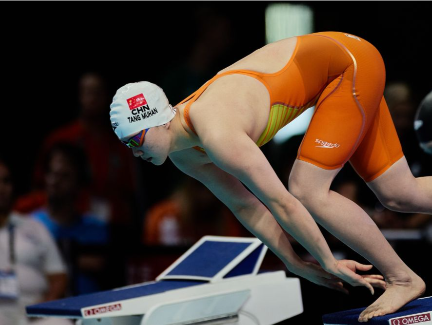 中国队获得游泳世锦赛女子4x200米自由泳接力第四