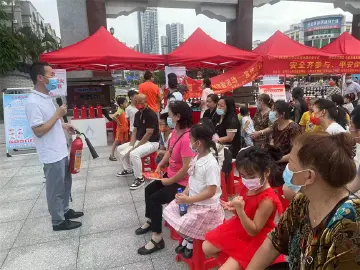 公明社区“以案为例”开展安全用电宣传