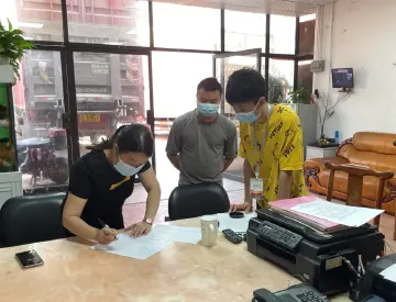 玉塘街道党建引领“大兵团”攻坚长圳茅洲河边连片产业用地整备项目确权工作  