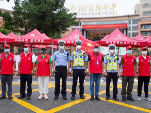 （与龙岗记者重了）深圳龙岗区退役军人全心全意志愿服务高考