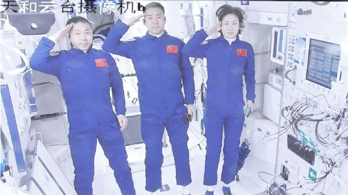 3名航天员顺利进驻天和核心舱
