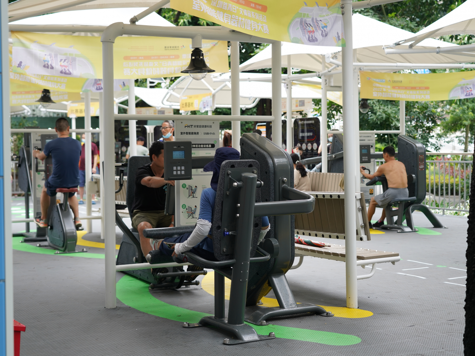 洪湖公园：开设室外智能健身房，打造“生态生活+健身健康”复合型公园