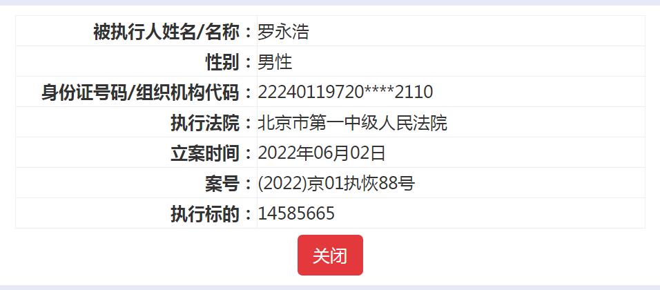 罗永浩被恢复执行2917万元 本人回应了