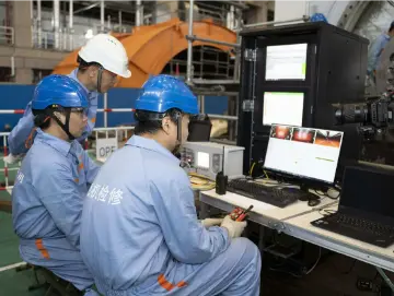 一线党旗飘 | 中广核发电机检修工程师王建涛：打造“悟空”机器人 手握专利百多项