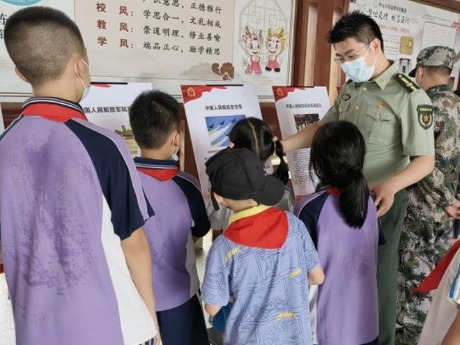 《国防专刊》动态|厚街：国防教育进校园，点燃强国少年梦