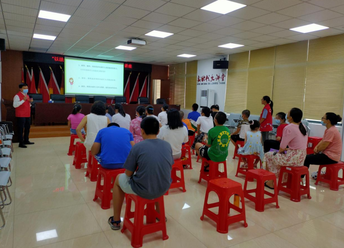 新庄社区举办《中华人民共和国未成年人保护法》专题讲座