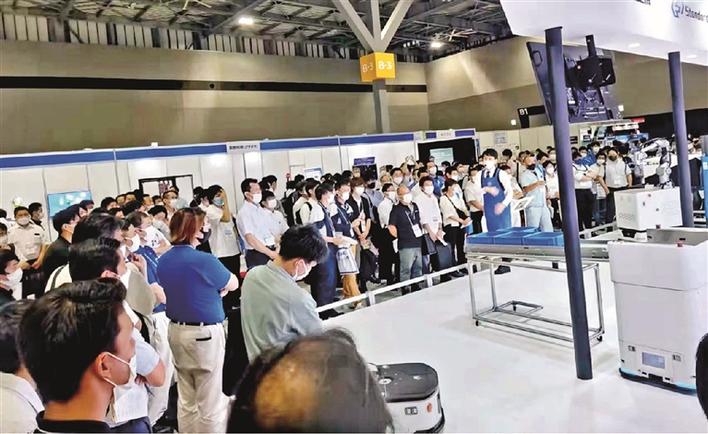 宝企斯坦德亮相日本机器人技术展览会  