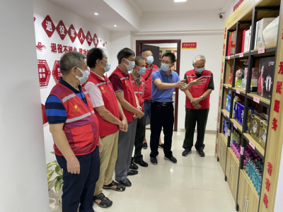 罗湖区首家“红星爱心超市”正式揭牌 翠竹街道激发退役军人志愿服务新活力