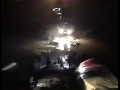 辽宁鞍山一桥梁发生坍塌，有人员和车辆被困