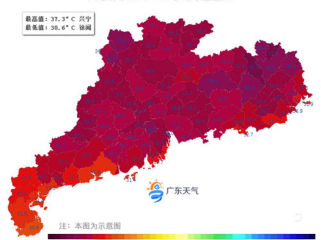 深圳全市高温黄色预警生效中！炎热天气将持续到……