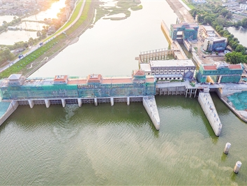 佛山沧江水利枢纽重建工程发力冲刺