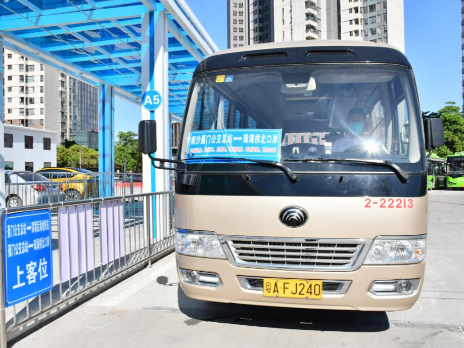 广州南沙至深圳、珠海两口岸交通线路计划于8月开通