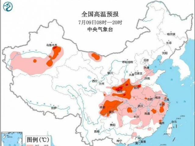 中国气象局启动高温Ⅳ级应急响应