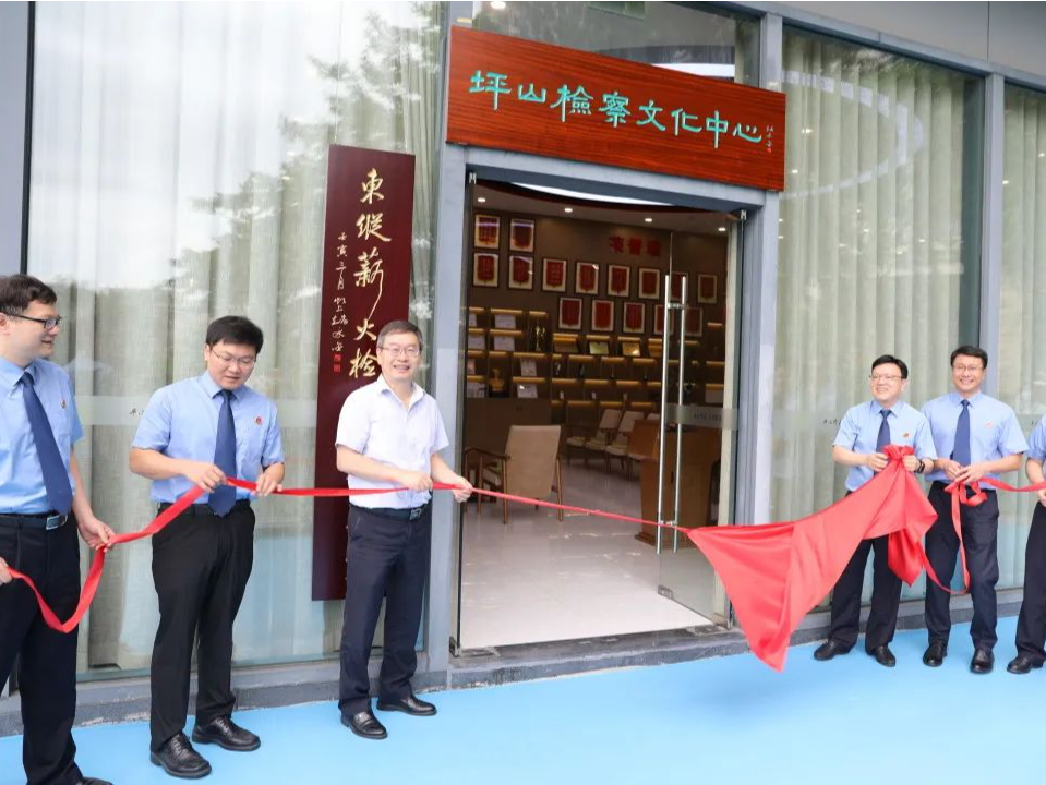 市检察院副检察长林雄一行到坪山区检察院调研指导工作