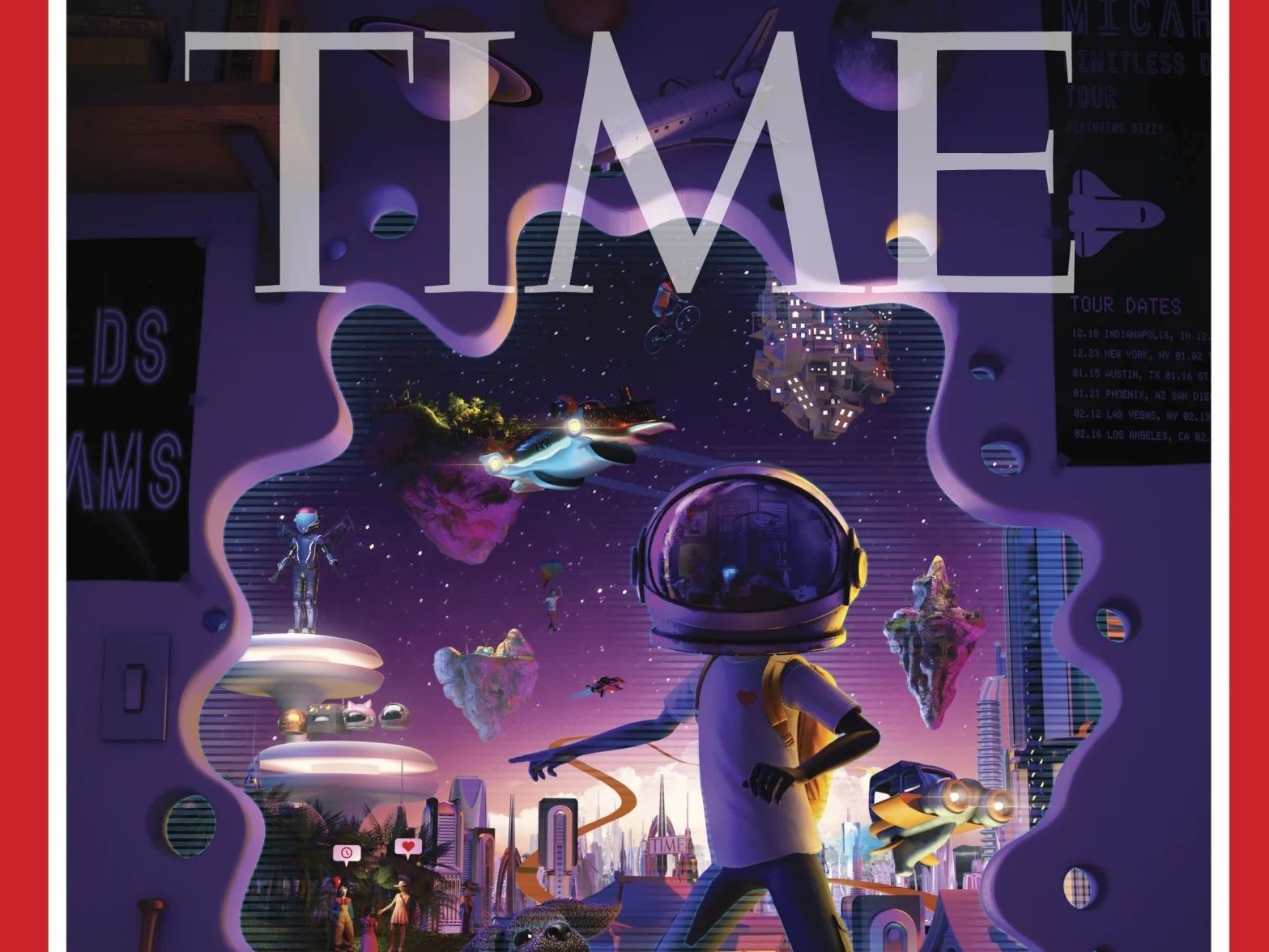 《时代》封面：元宇宙将改变生活，但不是对互联网的彻底变革