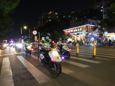 严查酒驾、“炸街”！深圳交警夜间出动 打击重点交通违法行为