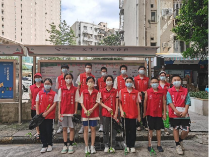 黄贝之声 | 文华社区新时代文明实践站开展青少年暑期志愿服务活动