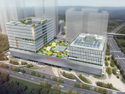 深圳市新华医院项目主体结构封顶，预计明年9月竣工交付