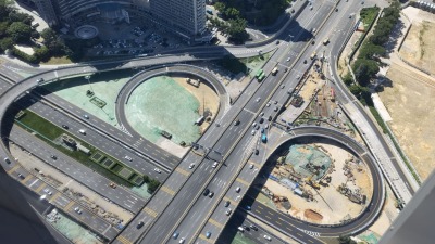 部分匝道桥通车，深圳香蜜湖路交通综合改善工程再有新进展