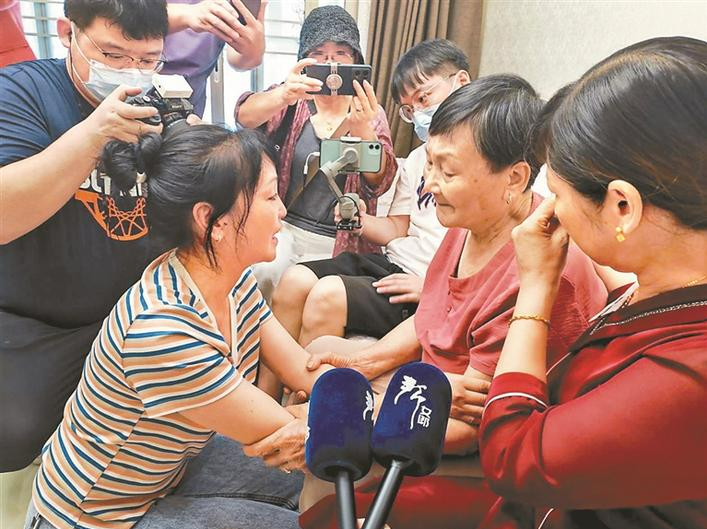 “妈妈，谢谢您生了一个优秀的女儿” ——探望深圳首例眼角膜捐献者向春梅母亲活动纪行