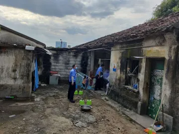 全力应对台风“马鞍”！光明街道迅速组织网格员开展安全隐患排查
