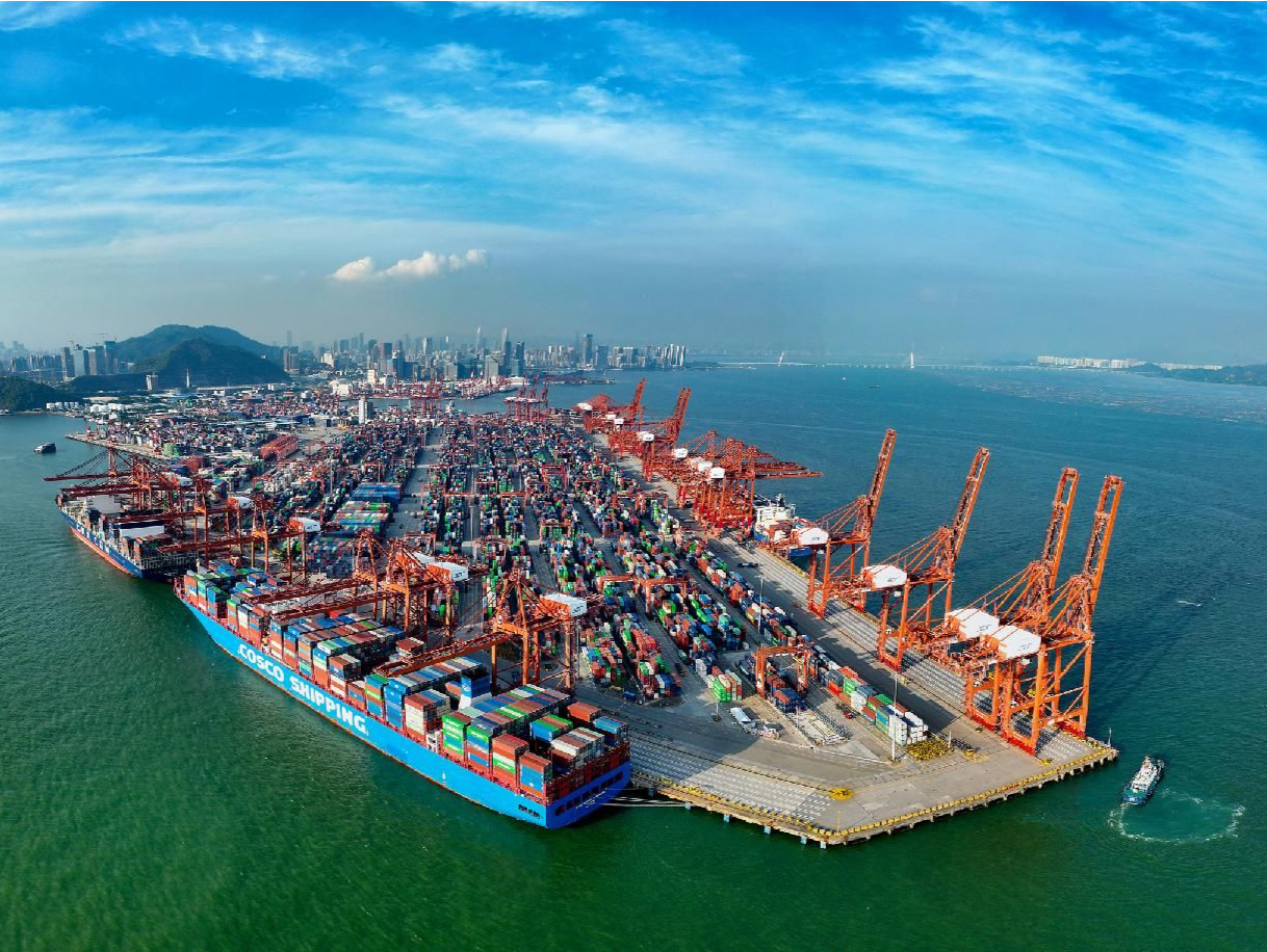 全国监测港口完成货物吞吐量环比增长2.1%