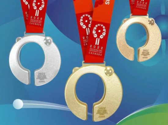 成都世乒赛团体赛奖牌设计发布