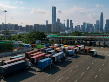深圳湾边检启用货车司机远程备案采集模式，降低口岸交叉染疫风险