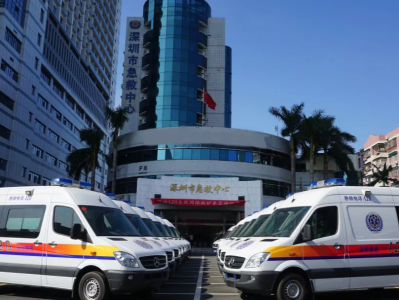 深圳救护车数量增至506辆！救护车配置使用管理又有了新指引