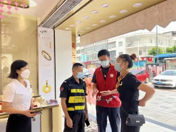 公明社区持续筑牢健康守护坚强防线              