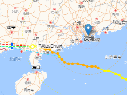 “马鞍”逐渐远离深圳，预计下一个台风将出现在……