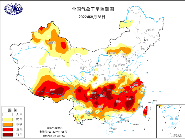 气象干旱橙色预警继续发布：江苏安徽河南等多地局部将现特旱
