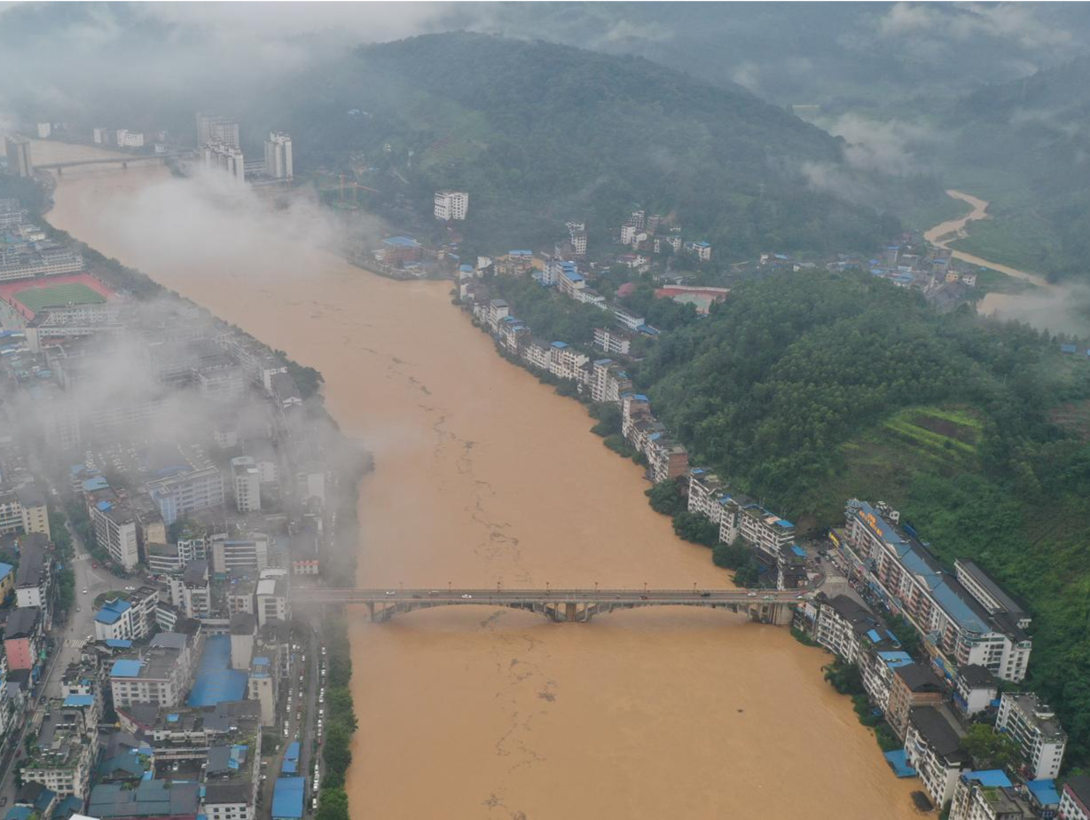 水利部和中国气象局8月11日18时联合发布橙色山洪灾害气象预警