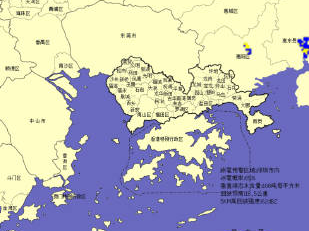 深圳今年首个冰雹橙色预警生效中