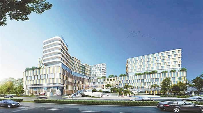 深圳市第三儿童医院建筑设计方案发布：是海洋主题医院 也是森林医疗公园 