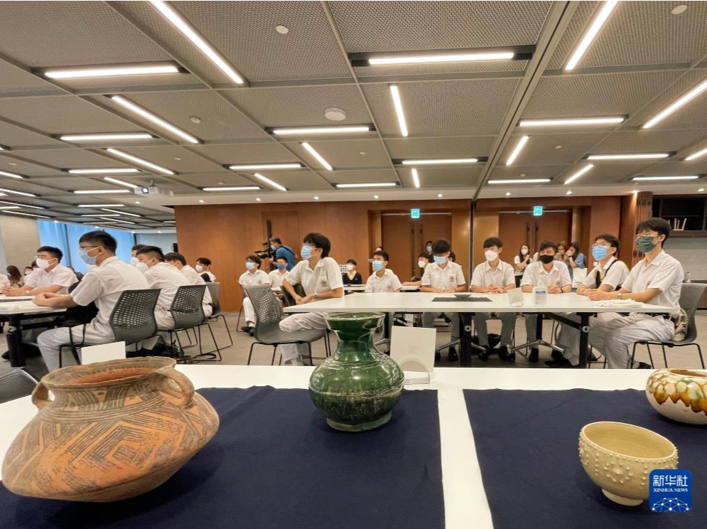 香港中学生走进“故宫学堂” 感受中华文化艺术之美