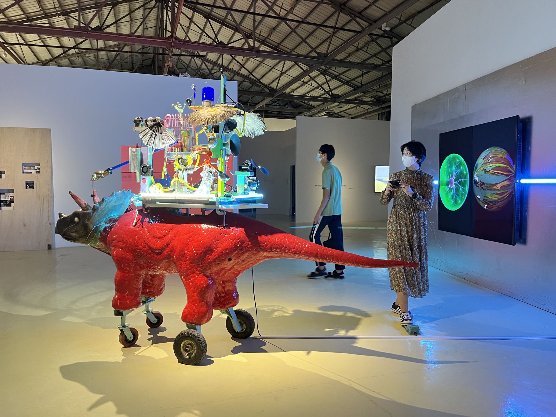 艺术展里也可以玩电子游戏？一起来看！