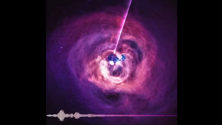 听！NASA发布“来自黑洞的声音”