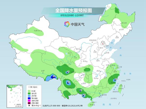 川渝陕等地降雨持续需防旱涝转换 南方高温天气过程明将结束