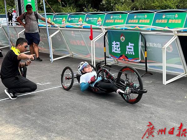 广州运动员在省残运会竞技体育提前项目中斩获7金